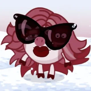 🍇 emoji [🍇] » смешарики ;; @mondedeluxe Telegram sticker 9 of 40