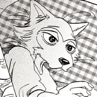 😪 emoji Beastars Telegram sticker 15 of 120