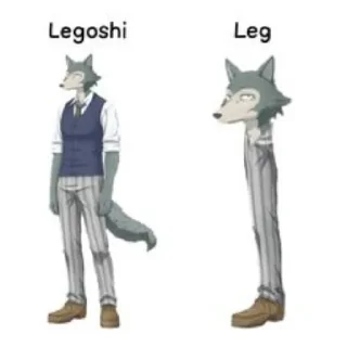 Sticker from Beastars