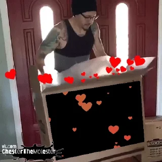 ❤️ emoji ChesterBe GIF II Telegram sticker 1 of 50