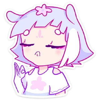 #️⃣ emoji Мизу Telegram sticker 6 of 48