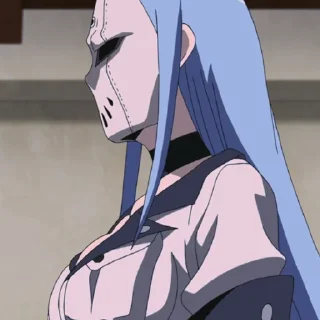 😶 emoji General Esdeath Telegram sticker 16 of 105