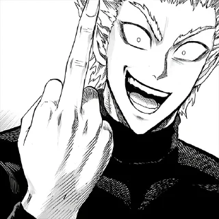 Sticker from Garou