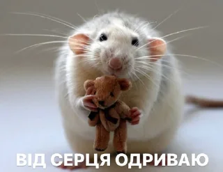 Sticker from Длинные мыши