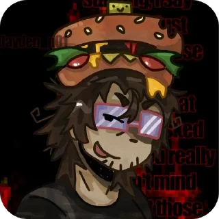 🍔 emoji ☆ 007𝒏7 🍔 𖦹 𝑴𝒊𝒍𝒆𝒔𝒕𝒐𝒏𝒆 1 ☆ Telegram sticker 8 of 43