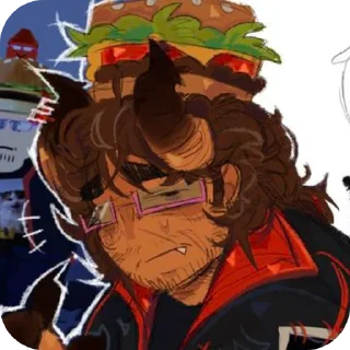 🍔 emoji ☆ 007𝒏7 🍔 𖦹 𝑴𝒊𝒍𝒆𝒔𝒕𝒐𝒏𝒆 1 ☆ Telegram sticker 5 of 43