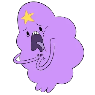 😱 emoji @Earth928B <- Adventure Time Время Приключений Telegram sticker 13 of 25
