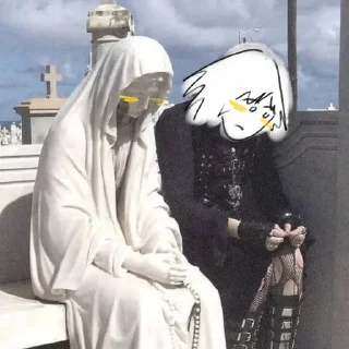 😞 emoji У @maomami беды с башкой Telegram sticker 7 of 9