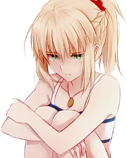 😔 emoji Anime stickers 9 Telegram sticker 24 of 30