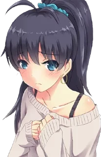 🥺 emoji Anime stickers 9 Telegram sticker 18 of 30