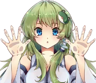 😖 emoji Anime stickers 9 Telegram sticker 8 of 30
