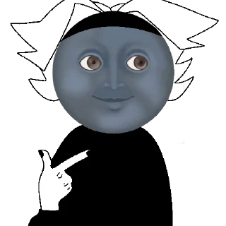 🌚 emoji женька psina610 Telegram sticker 10 of 85