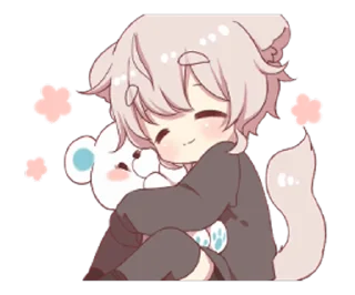🧸 emoji Милые котики @nyasticks Telegram sticker 12 of 25