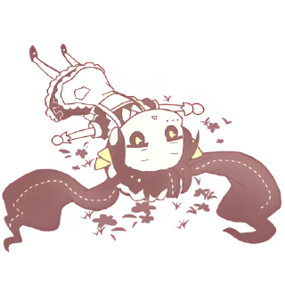 😵 emoji Милые монстры @Nyasticks Telegram sticker 13 of 41