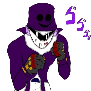 Sticker from @SozdaiStickeriBot Чебуречник и милфа (бог Чебурекии)
