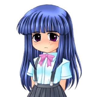 Sticker from Higurashi novel :3 | @hig7rashi