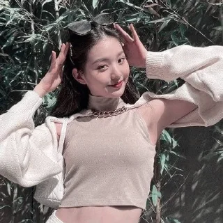🧊 emoji -wonyoung-ive Telegram sticker 8 of 28