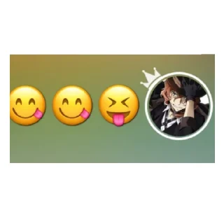 😝 emoji Я, ЧУЯ И ДАЗИК Telegram sticker 21 of 60