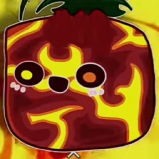 🌋 emoji Фрукты блокс фрутк Telegram sticker 12 of 32