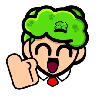 😄 emoji Клевер 💚 Telegram sticker 13 of 34