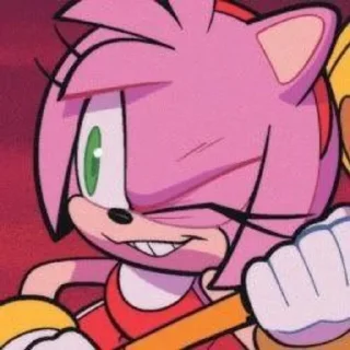 🌟 emoji Amy Rose • @Earth928B Telegram sticker 21 of 40