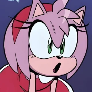 🌟 emoji Amy Rose • @Earth928B Telegram sticker 24 of 40
