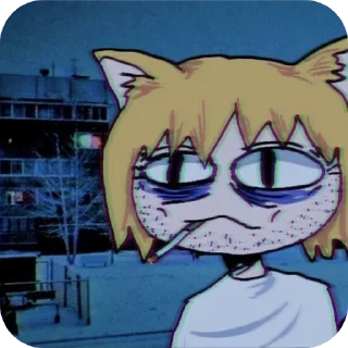 📖 emoji Nekro art ::хахахахаахаххаахаахахахахахахахахах Telegram sticker 12 of 72