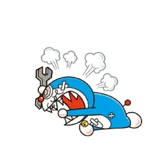 🪐 emoji ドラえもん 「@karasunasun」 Telegram sticker 7 of 38