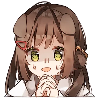 🥹 emoji Кемомими девочки @Nyasticks Telegram sticker 22 of 41
