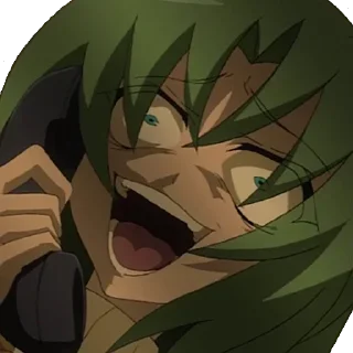 😂 emoji estit Higurashi no Noge Koro n Telegram sticker 23 of 50