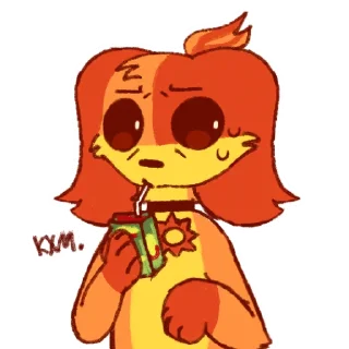 😶 emoji Dogday&Catnap!! Telegram sticker 9 of 18