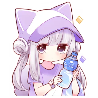 💦 emoji Летние волчата @Nyasticks Telegram sticker 16 of 41