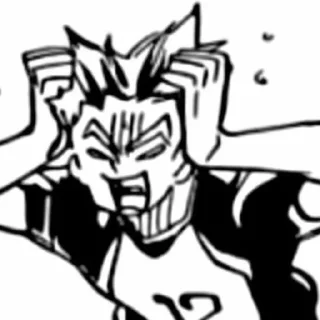 😞 emoji Бокуто и Куроо♥︎ Telegram sticker 16 of 89