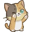 😉 emoji Котенок БоБ @CreateEmojiiBot Telegram sticker 20 of 40