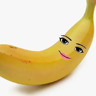 🍌 emoji Забавные фрукты | @ixdoublesix Telegram sticker 8 of 40