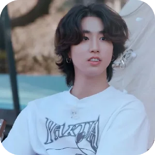 💇 emoji Хан Джисон. Telegram sticker 17 of 120