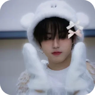 🤲 emoji Хан Джисон. Telegram sticker 6 of 120