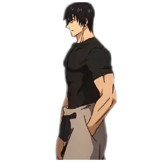 🤨 emoji Toji Fushiguro •anime• @StickersAnimeandManga Telegram sticker 18 of 48
