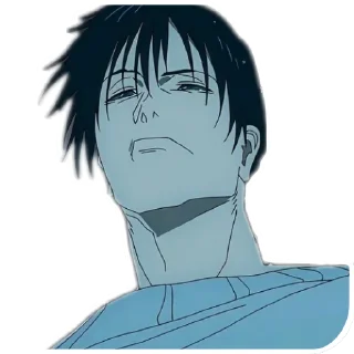 😕 emoji Toji Fushiguro •anime• @StickersAnimeandManga Telegram sticker 14 of 48