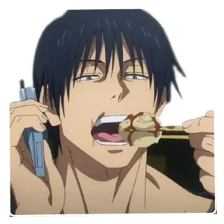 😗 emoji Toji Fushiguro •anime• @StickersAnimeandManga Telegram sticker 24 of 48
