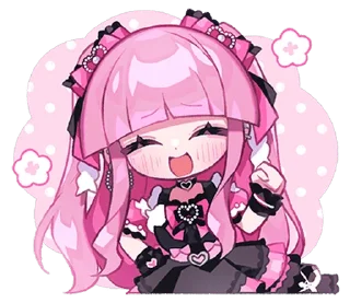 😅 emoji Menhera Moeru Mimin ♡ @ririmoji
 by Moeru Mimin (line) Telegram sticker 22 of 48