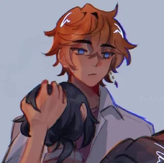 😟 emoji аякс и сяо, как и просили Telegram sticker 17 of 32