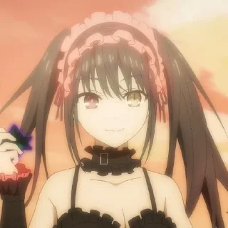 🌟 emoji Kurumi Tokisaki (@yayasax) Telegram sticker 18 of 102