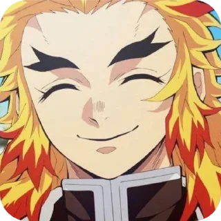 👄 emoji Rengoku kyojuro Telegram sticker 13 of 86