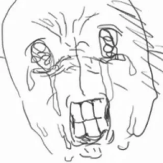 😭 emoji I'm mentally insane Telegram sticker 17 of 120