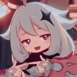😏 emoji Геншин Импакт Telegram sticker 8 of 61