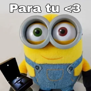 ❤️ emoji minions Telegram sticker 14 of 18