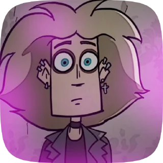 🤫 emoji Глэм @StickMaker_robot Telegram sticker 14 of 50