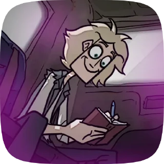 ☹ emoji Глэм @StickMaker_robot Telegram sticker 11 of 50