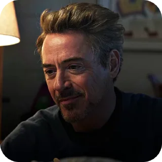 😇 emoji 💫Tony Stark 2💫 Telegram sticker 21 of 43